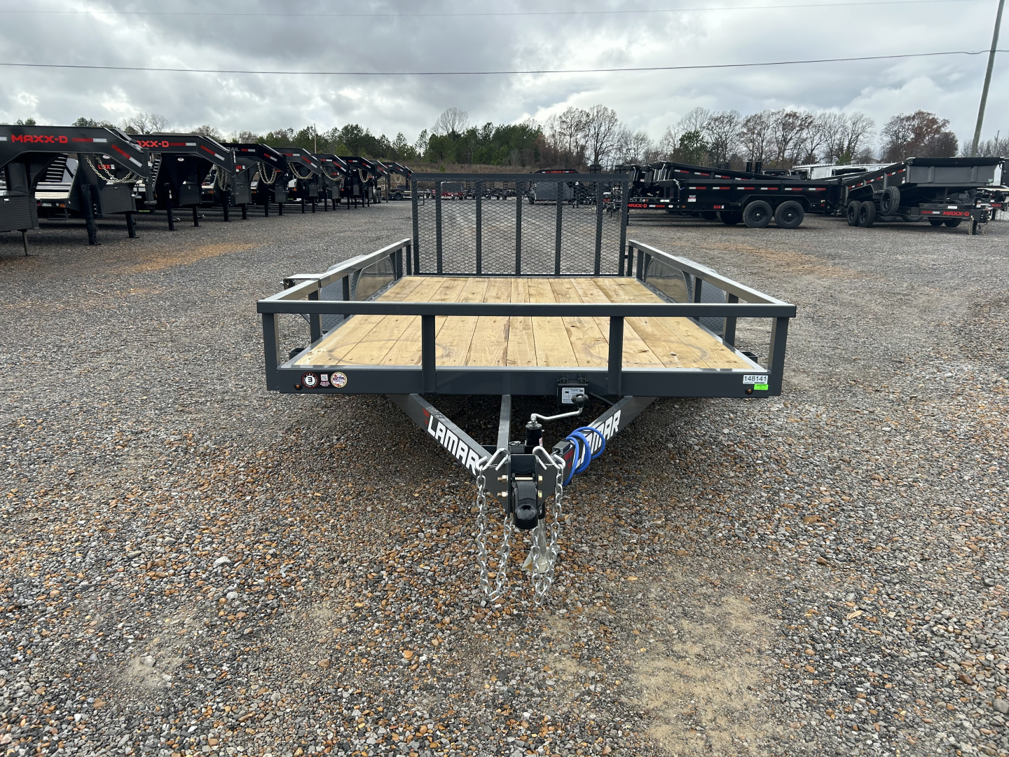 New 2026 Lamar Utility Trailer | 83" x 14' | 7K GVWR