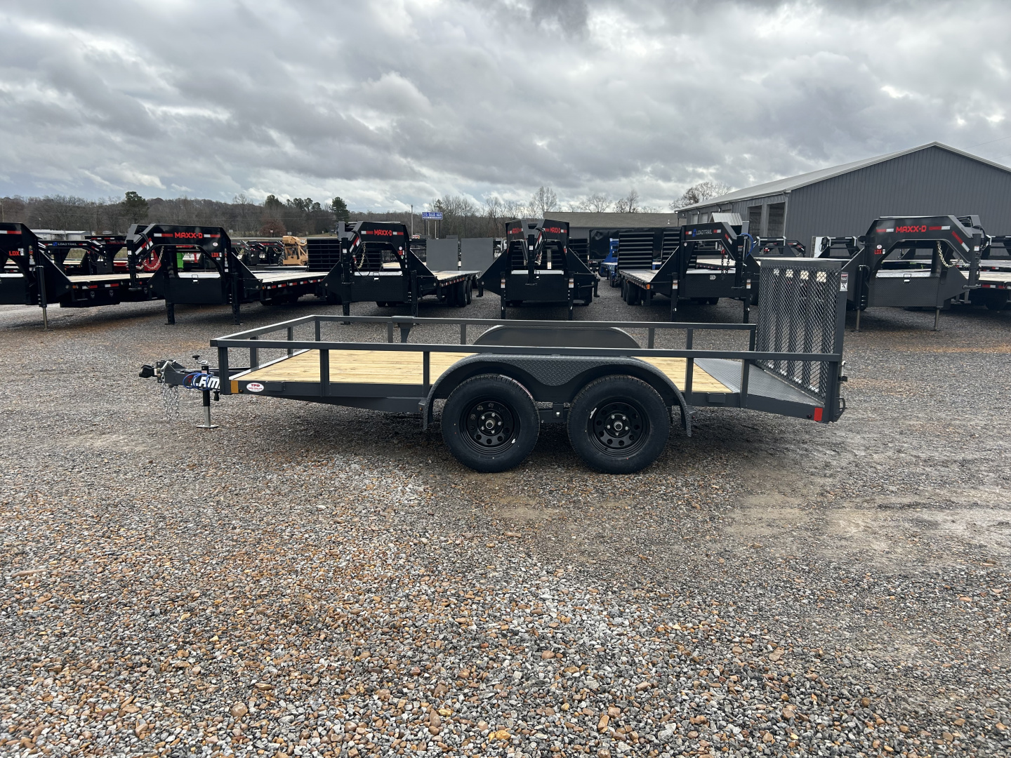 New 2026 Lamar Utility Trailer | 83" x 14' | 7K GVWR