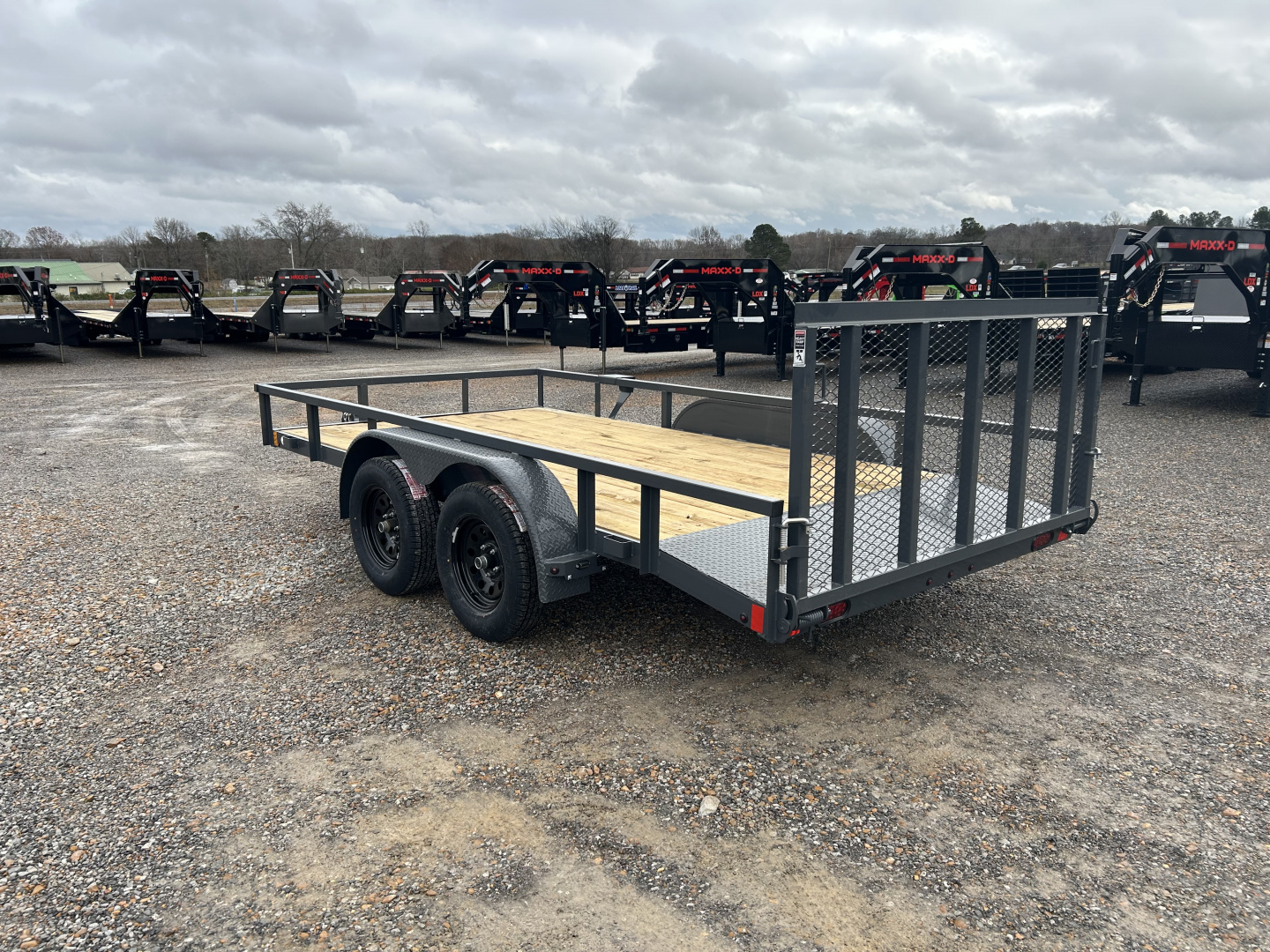 New 2026 Lamar Utility Trailer | 83" x 14' | 7K GVWR