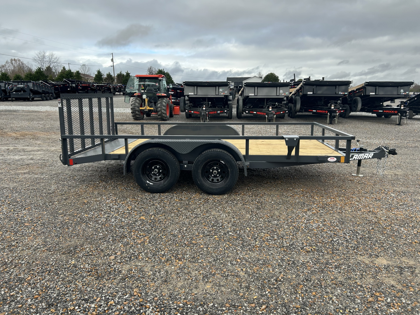New 2026 Lamar Utility Trailer | 83" x 14' | 7K GVWR