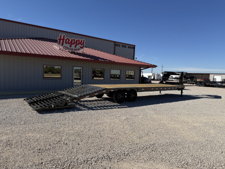 New 2026 PJ 102”x30’ Quest Gooseneck Flatbed w/ Singles – LQ