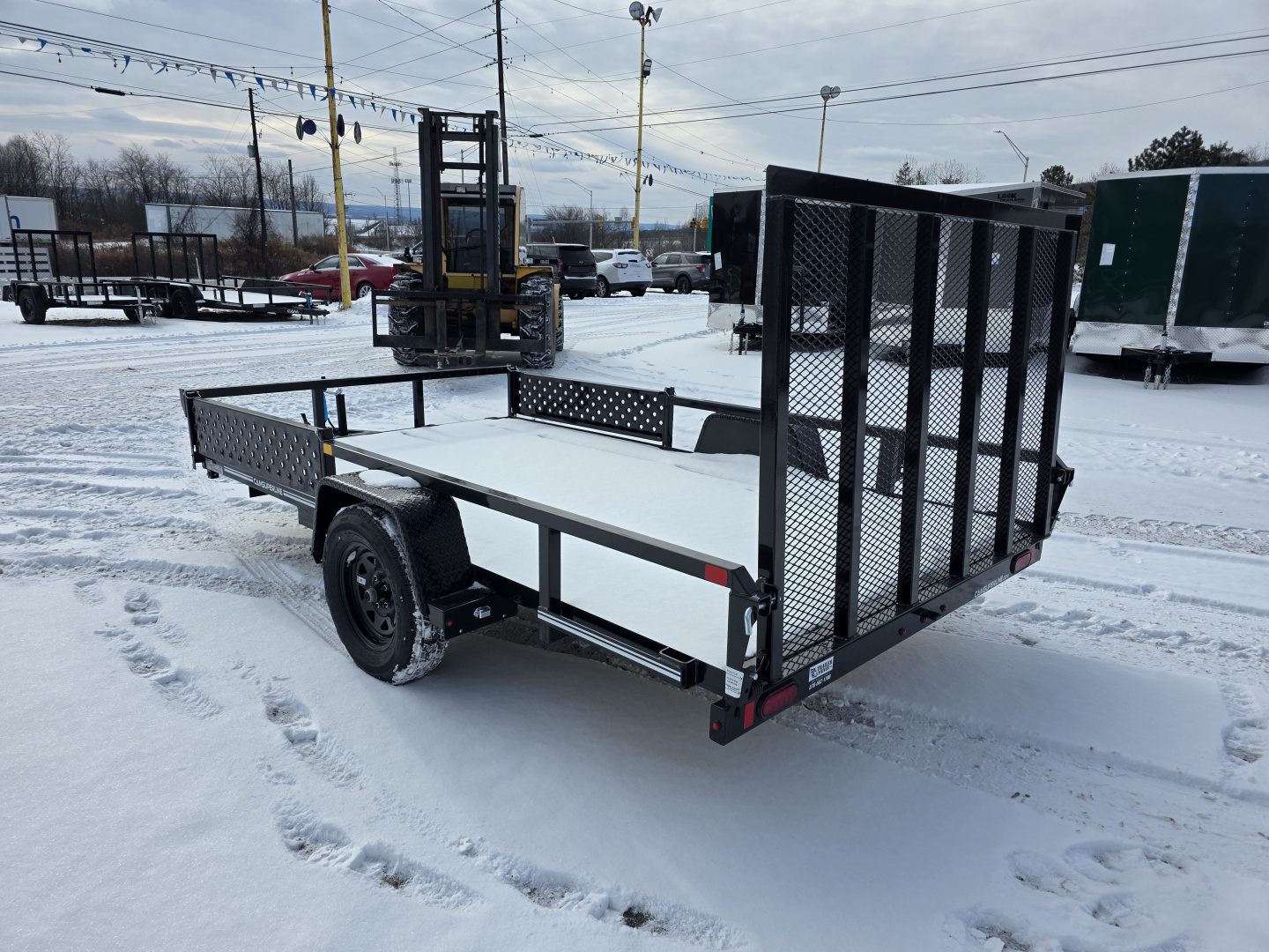 New 2026 Cam Superline 7X12 - SIDE LOAD ATV Utility Trailer