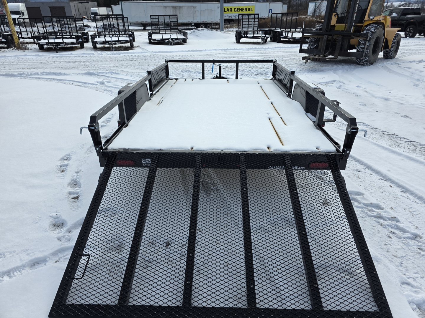 New 2026 Cam Superline 7X12 - SIDE LOAD ATV Utility Trailer