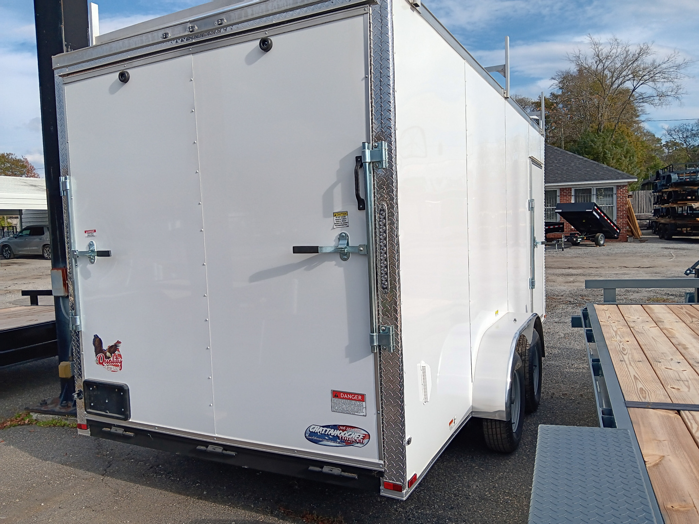 New 2026 Quality Cargo 7X16TA ENCLOSED CONTRACTOR Cargo Trailer