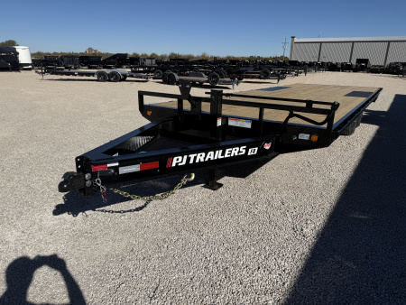 New 2026 PJ 102"x24' BP 8" I-Beam Deckover Trailer – F8
