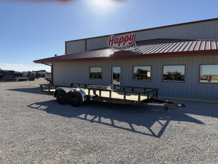 2026 PJ 83"x18' Tandem Axle Utility Trailer - UL