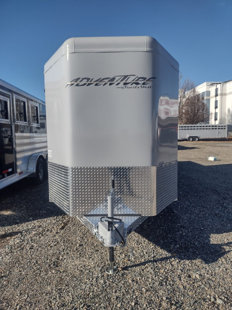 New 2026 Trails West Adventure 3 Horse Trailer