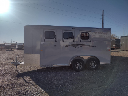 New 2026 Trails West Adventure 3 Horse Trailer