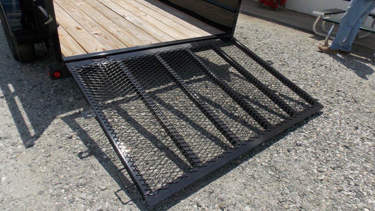 New 2026 Big Tex Trailers 6x10 35SV w/ Solid Sides & 4' Spring Assist Gate Utility Trailer