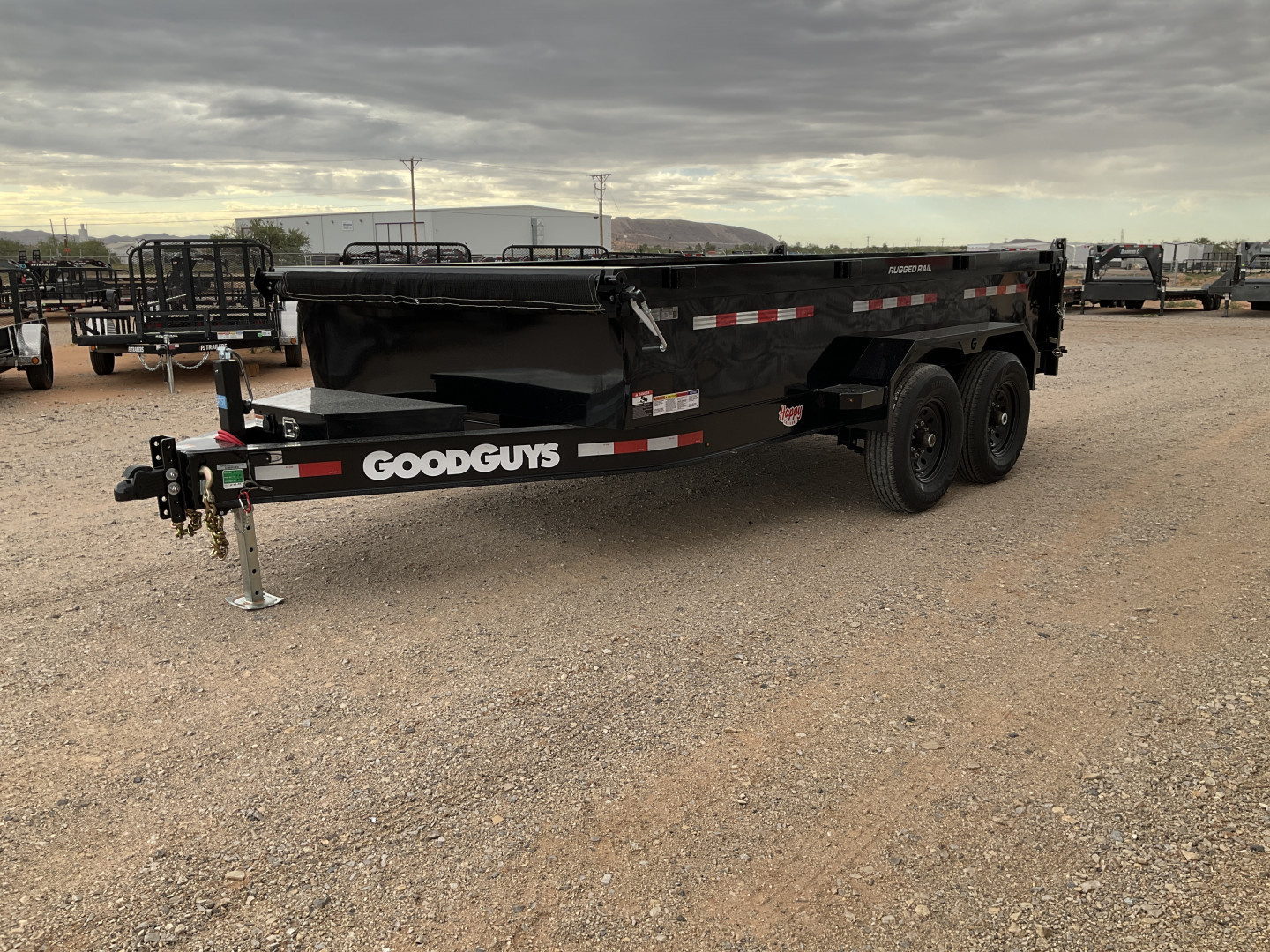 New 2026 GoodGuys 83"x14' BP Tandem Axle Low Pro Dump w/ 24" Sides – DG7