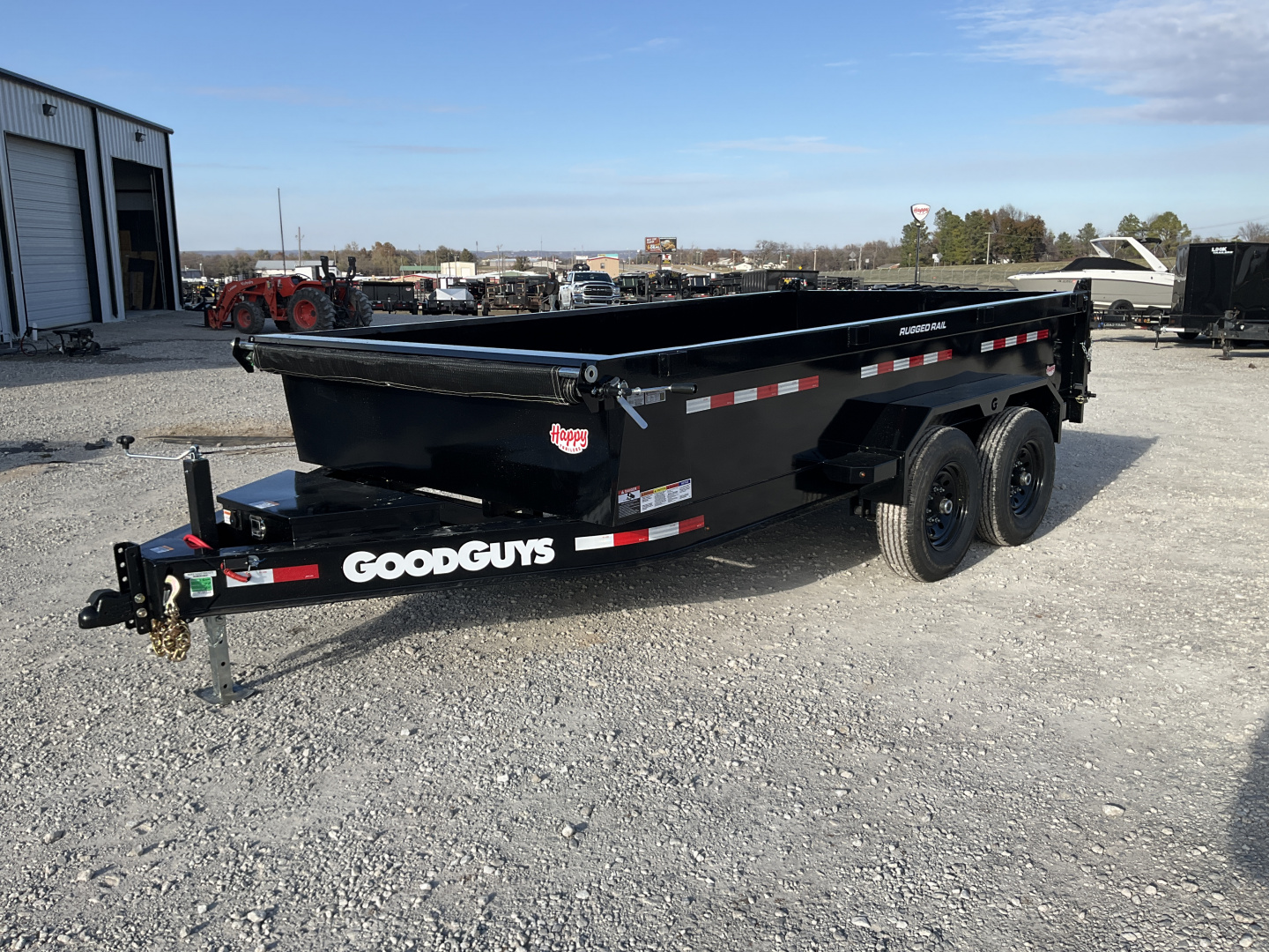 New 2026 GoodGuys 83"x14' BP Tandem Axle Low Pro Dump w/ 24" Sides – DG7