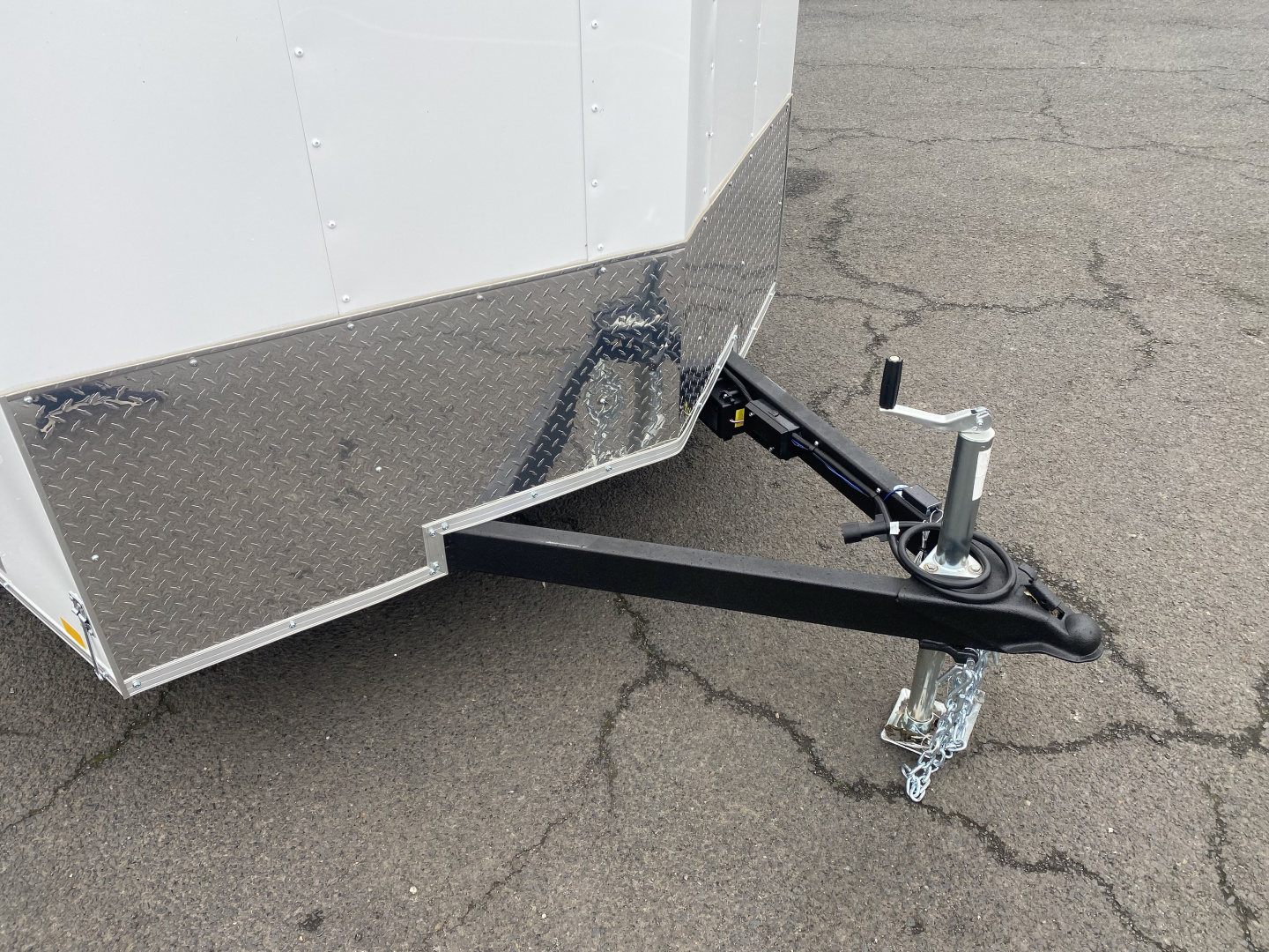 New 2026 Formula Traverse 7x14 Enclosed Trailer w/ Rear Ramp +6" Height 7k GVWR