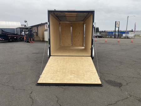 New 2026 Formula Traverse 7x14 Enclosed Trailer w/ Rear Ramp +6" Height 7k GVWR