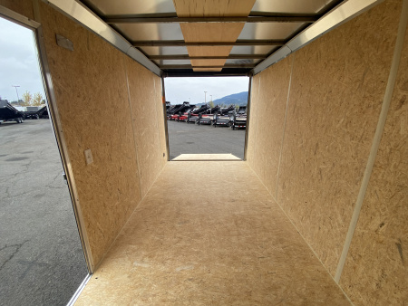 New 2026 Formula Traverse 7x14 Enclosed Trailer w/ Rear Ramp +6" Height 7k GVWR