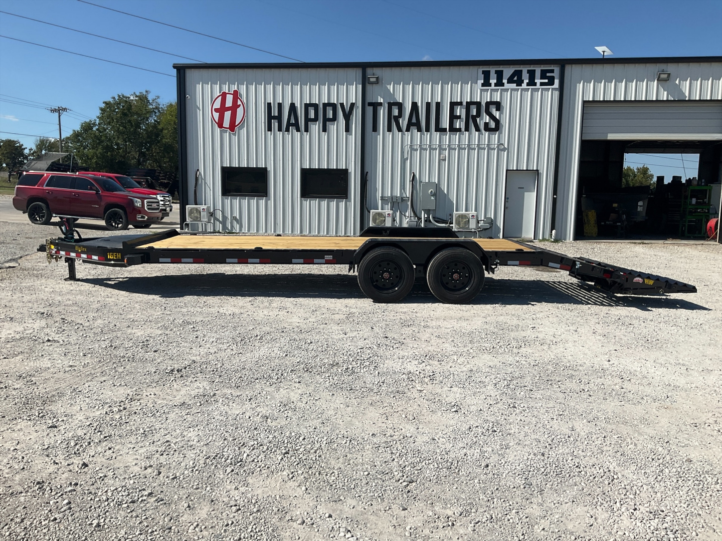 New 2026 Big Tex 83"x22' 16K Heavy-Duty Equipment Trailer – 16EH