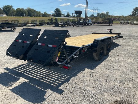 New 2026 Big Tex 83"x22' 16K Heavy-Duty Equipment Trailer – 16EH