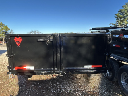 New 2026 Texas Pride Trailers 7x14x3 Tandem Axles Dump Trailer-UPGRADES!!