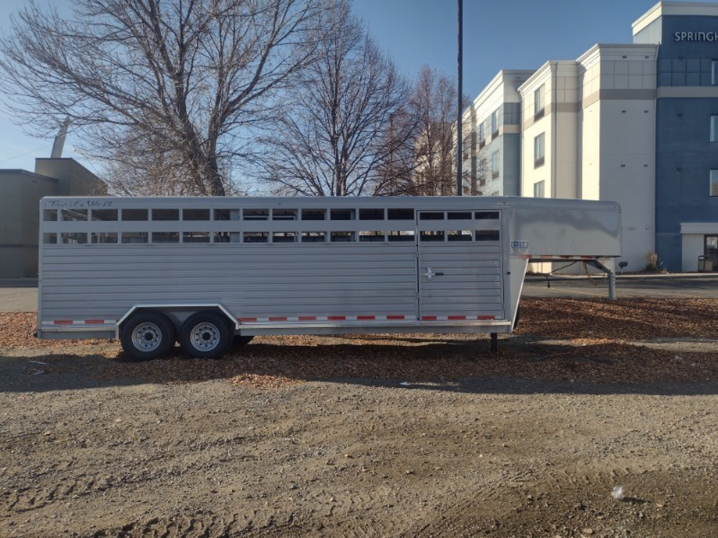 New 2026 Trails West Hotshot 24' Stock / Stock Combo Trailer