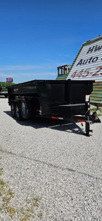 New 2026 Texas Pride Trailers 7x14x3 Tandem Trailers Dump Trailer-UPGRADES!!