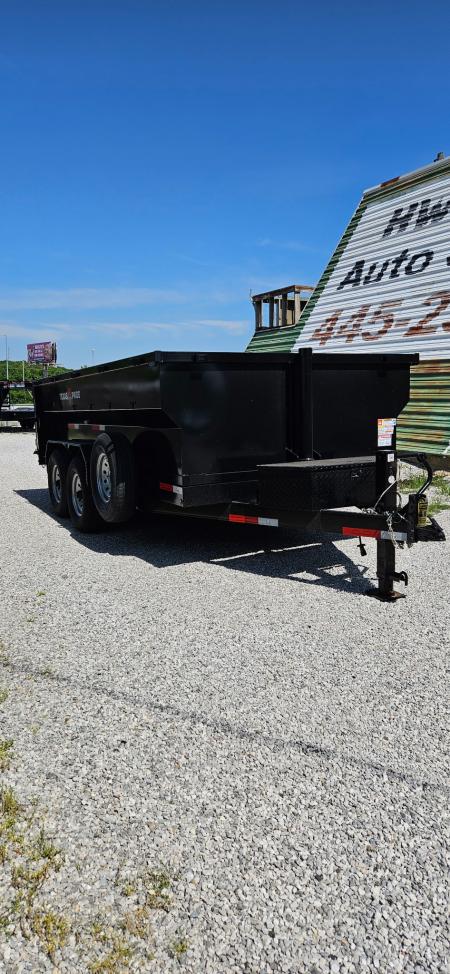 New 2026 Texas Pride Trailers 7x14x3 Tandem Trailers Dump Trailer-UPGRADES!!