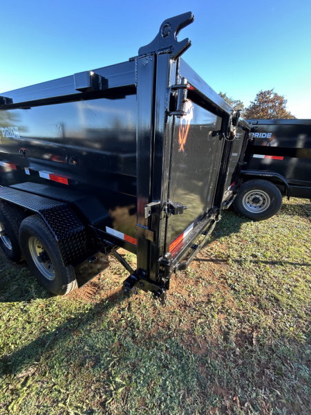 New 2026 Texas Pride Trailers 7x14x3 Tandem Trailers Dump Trailer-UPGRADES!!