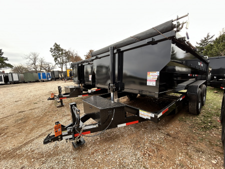 New 2026 Texas Pride Trailers 7x14x3 Tandem Trailers Dump Trailer-UPGRADES!!
