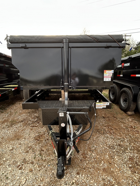 New 2026 Texas Pride Trailers 7x14x3 Tandem Trailers Dump Trailer-UPGRADES!!