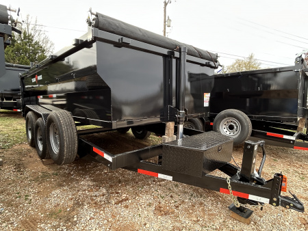 New 2026 Texas Pride Trailers 7x14x3 Tandem Trailers Dump Trailer-UPGRADES!!