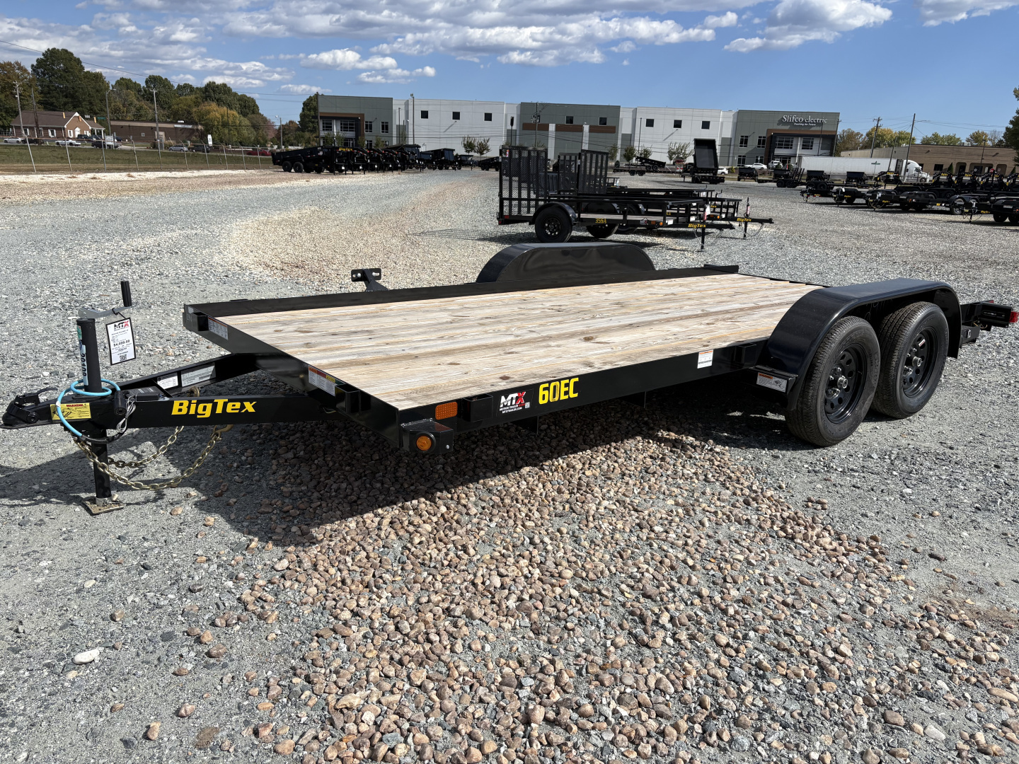 New 2026 Big Tex Trailers 16' 60EC w/ Slide in Ramps Car / Racing Trailer