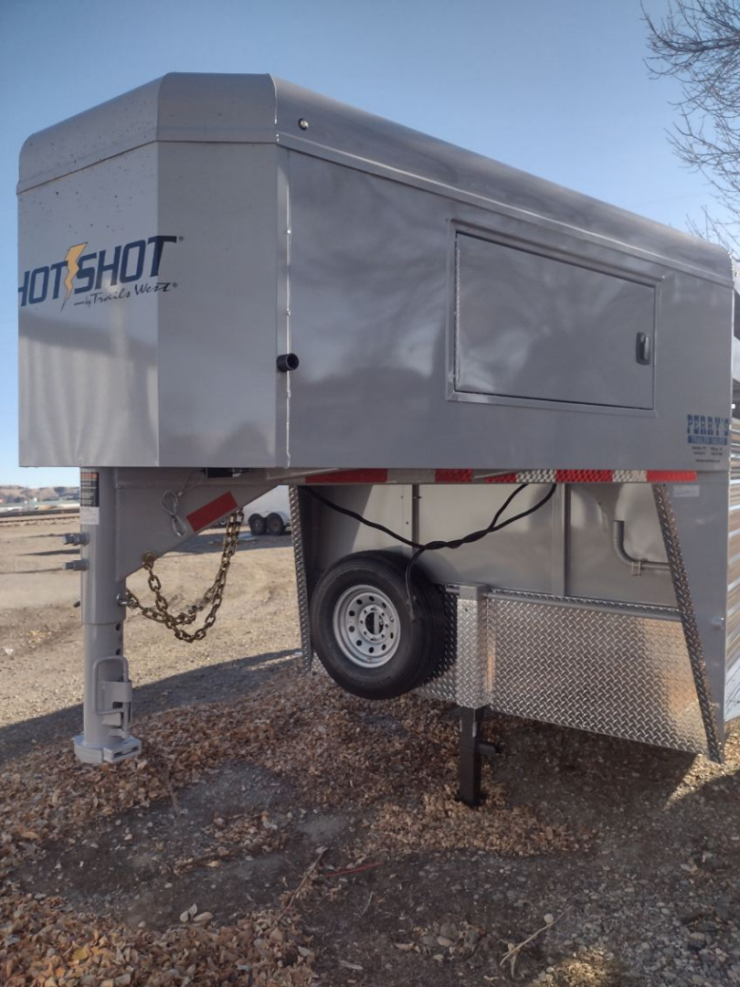 New 2026 Trails West Hotshot 24' Stock Trailer