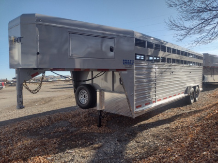 New 2026 Trails West Hotshot 24' Stock Trailer