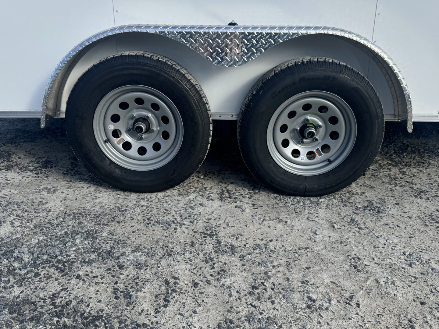 New 2026 Anvil AT7X14TA2W WHITE Cargo / Enclosed Trailer