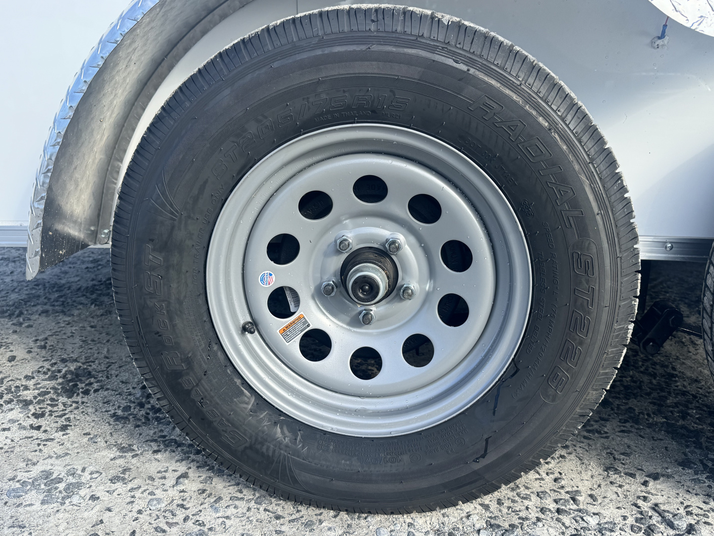 New 2026 Anvil AT7X14TA2W WHITE Cargo / Enclosed Trailer