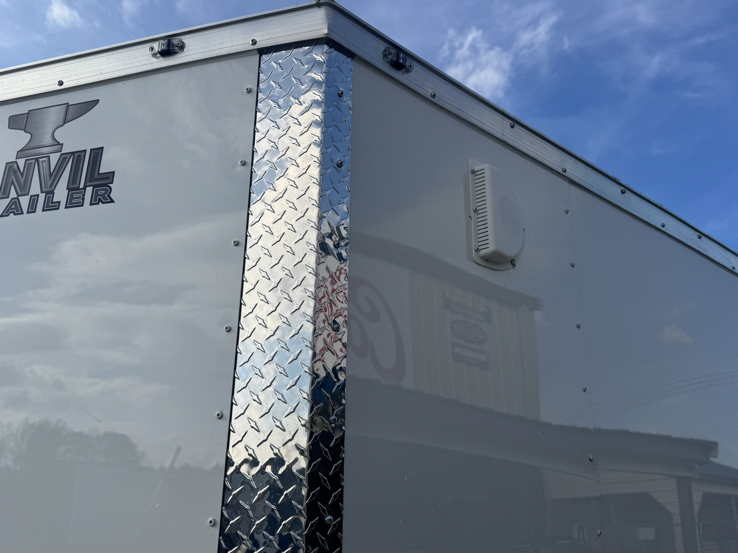 New 2026 Anvil AT7X14TA2W WHITE Cargo / Enclosed Trailer