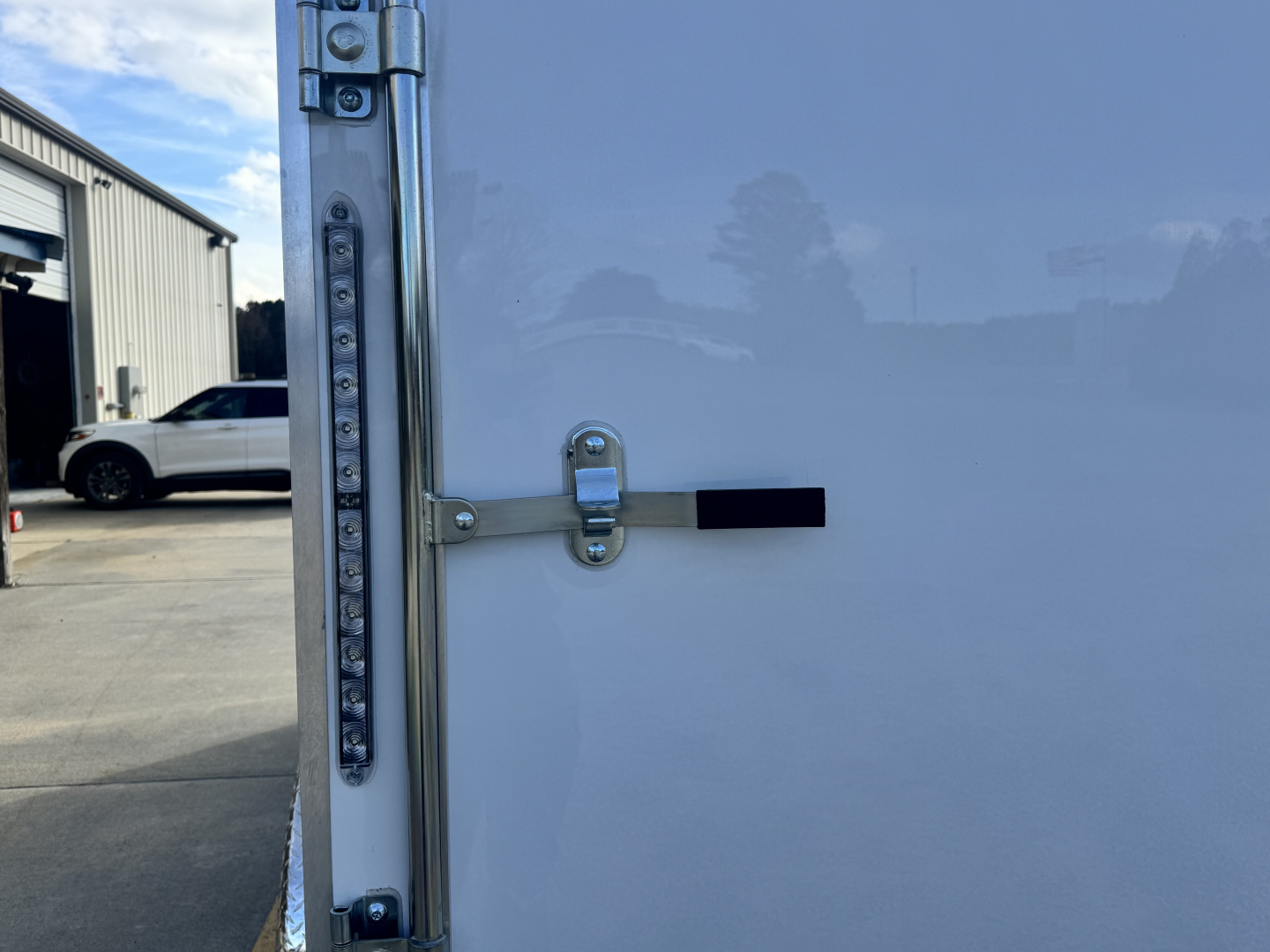 New 2026 Anvil AT7X14TA2W WHITE Cargo / Enclosed Trailer