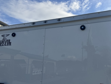 New 2026 Anvil AT7X14TA2W WHITE Cargo / Enclosed Trailer