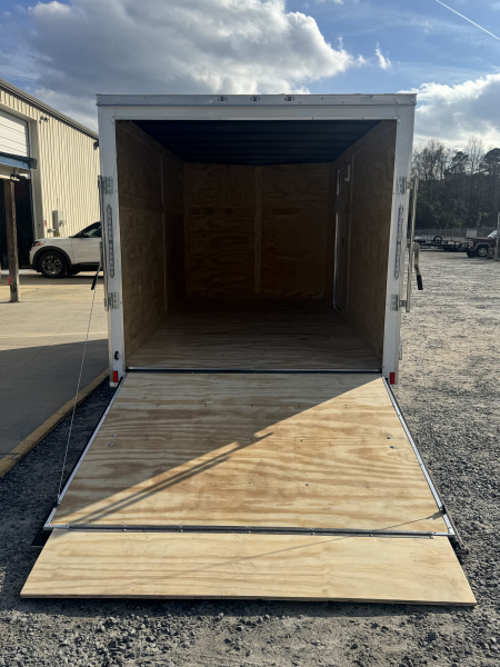 New 2026 Anvil AT7X14TA2W WHITE Cargo / Enclosed Trailer