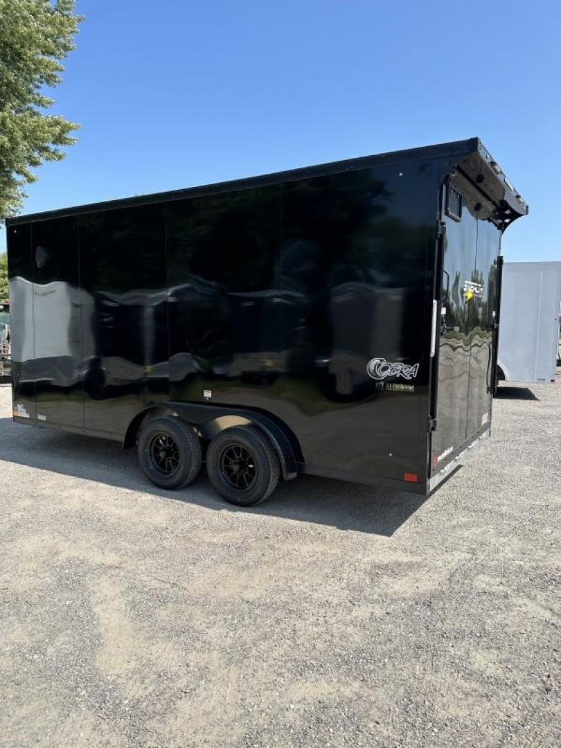 New 2025 STEALTH TRAILERS 7.5x16 Cobra Aluminum Cargo / Enclosed Trailer