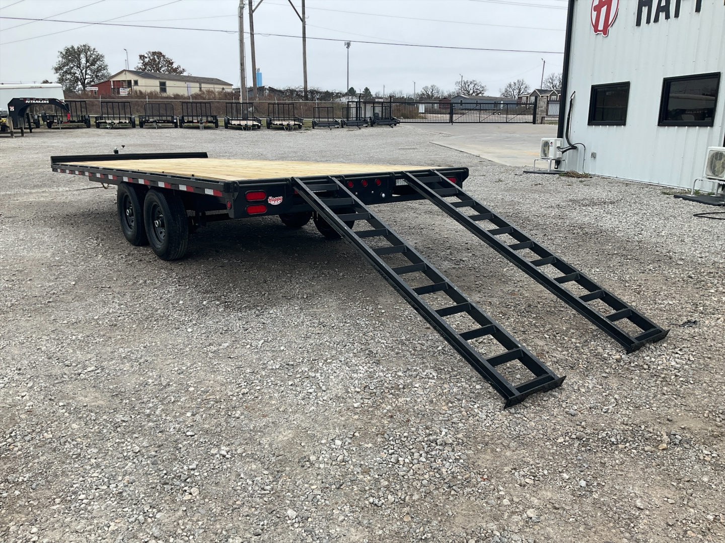 New 2026 Big Tex 102"x20' 14K Over-the-Axle Bumper Pull Trailer – 14OE