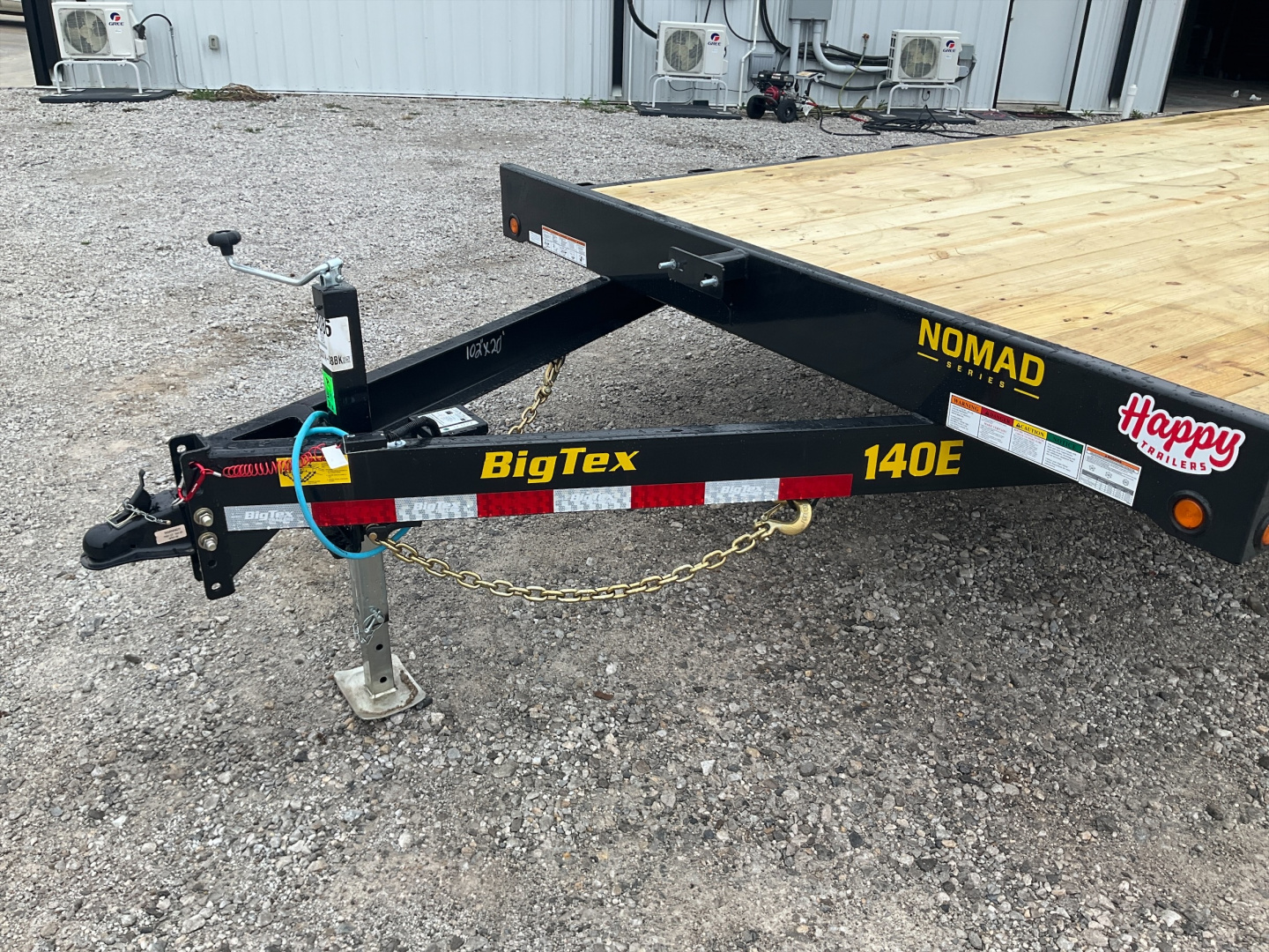 New 2026 Big Tex 102"x20' 14K Over-the-Axle Bumper Pull Trailer – 14OE
