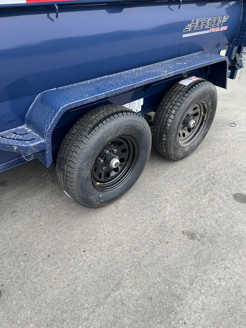 New 2026 Horizon Trailers HZ612X77X2BP5.2K Dump Trailer