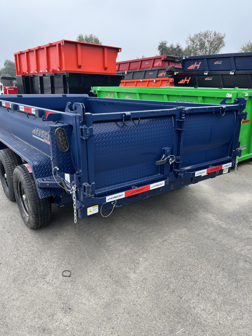 New 2026 Horizon Trailers HZ612X77X2BP5.2K Dump Trailer