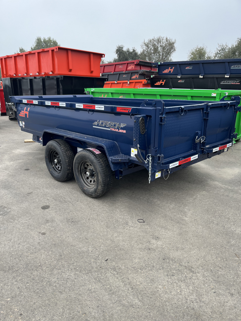 New 2026 Horizon Trailers HZ612X77X2BP5.2K Dump Trailer