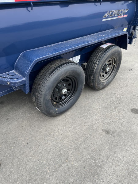 New 2026 Horizon Trailers HZ612X77X2BP5.2K Dump Trailer