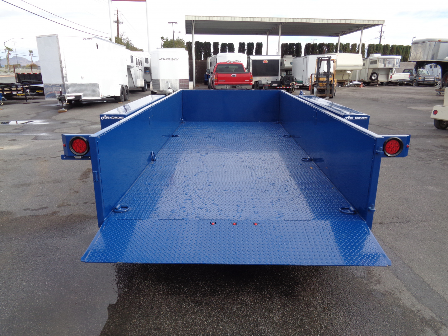 New 2026 AIR TOW * UT16-14 * 16Ft Drop Deck 14k Equipment Trailer