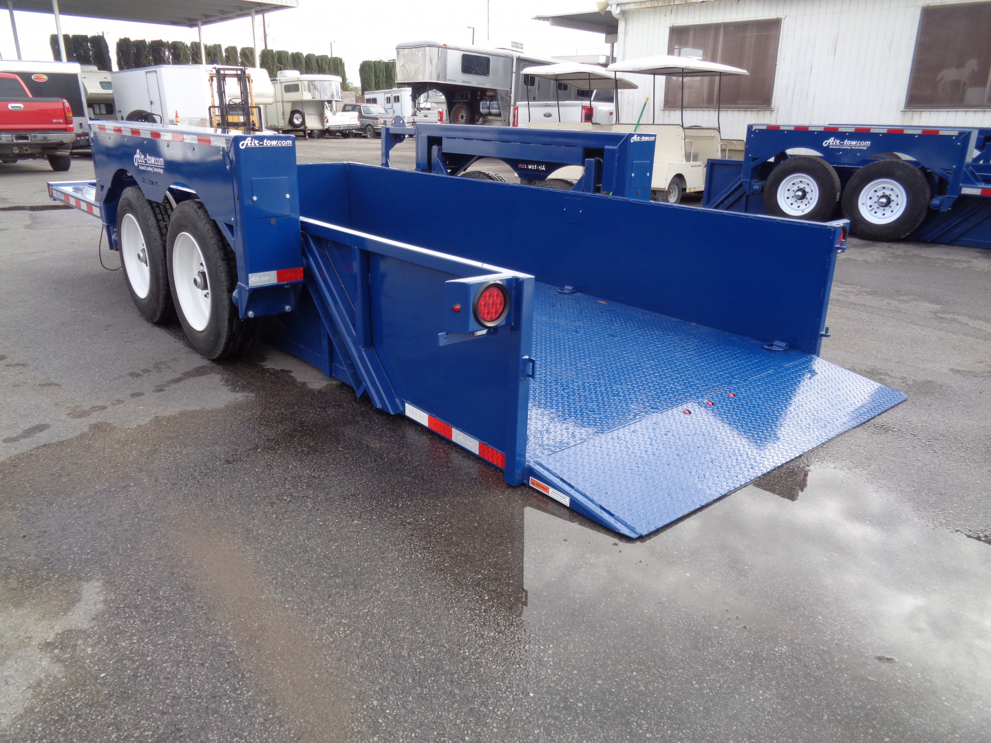 New 2026 AIR TOW * UT16-14 * 16Ft Drop Deck 14k Equipment Trailer