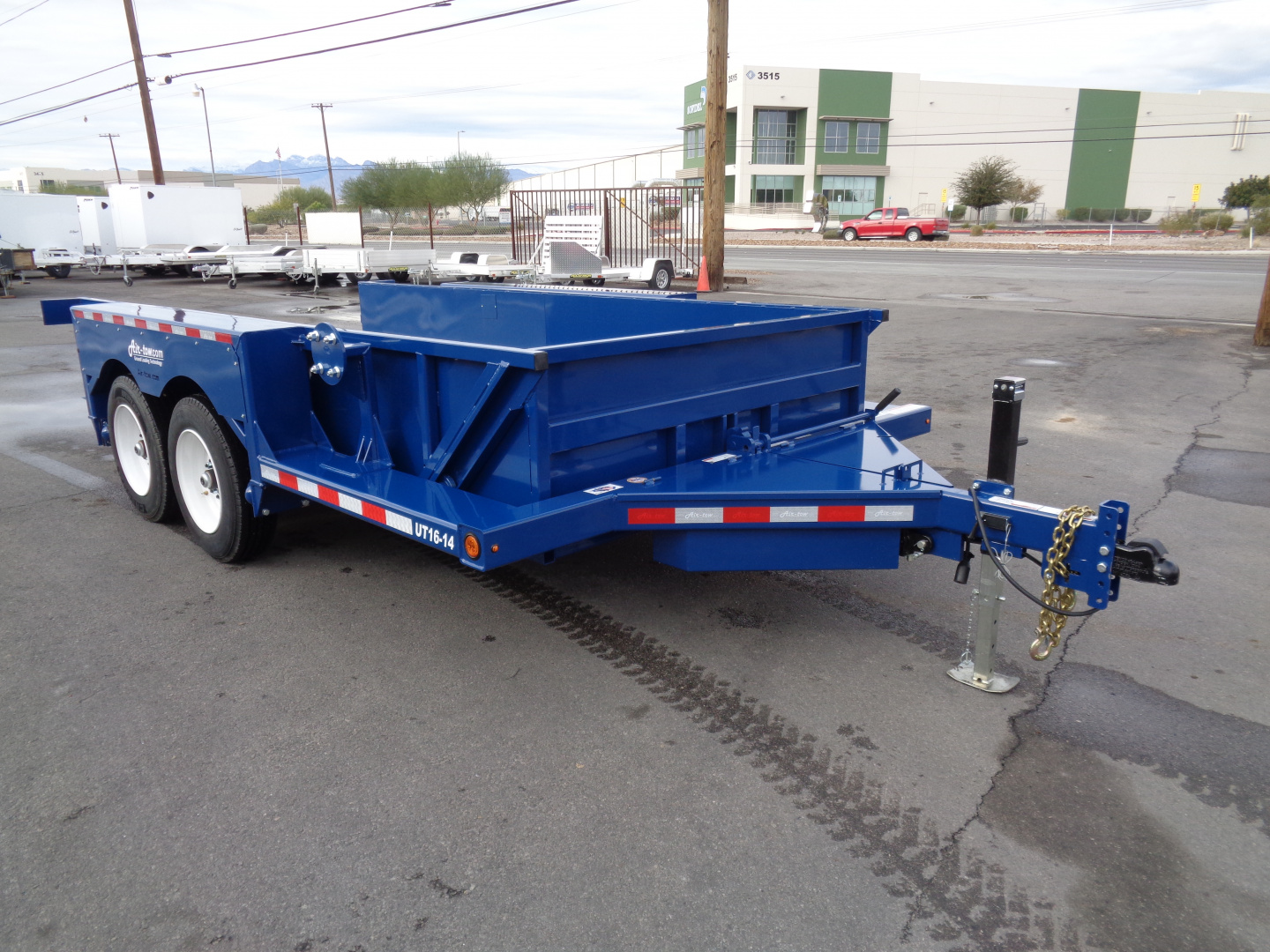 New 2026 AIR TOW * UT16-14 * 16Ft Drop Deck 14k Equipment Trailer