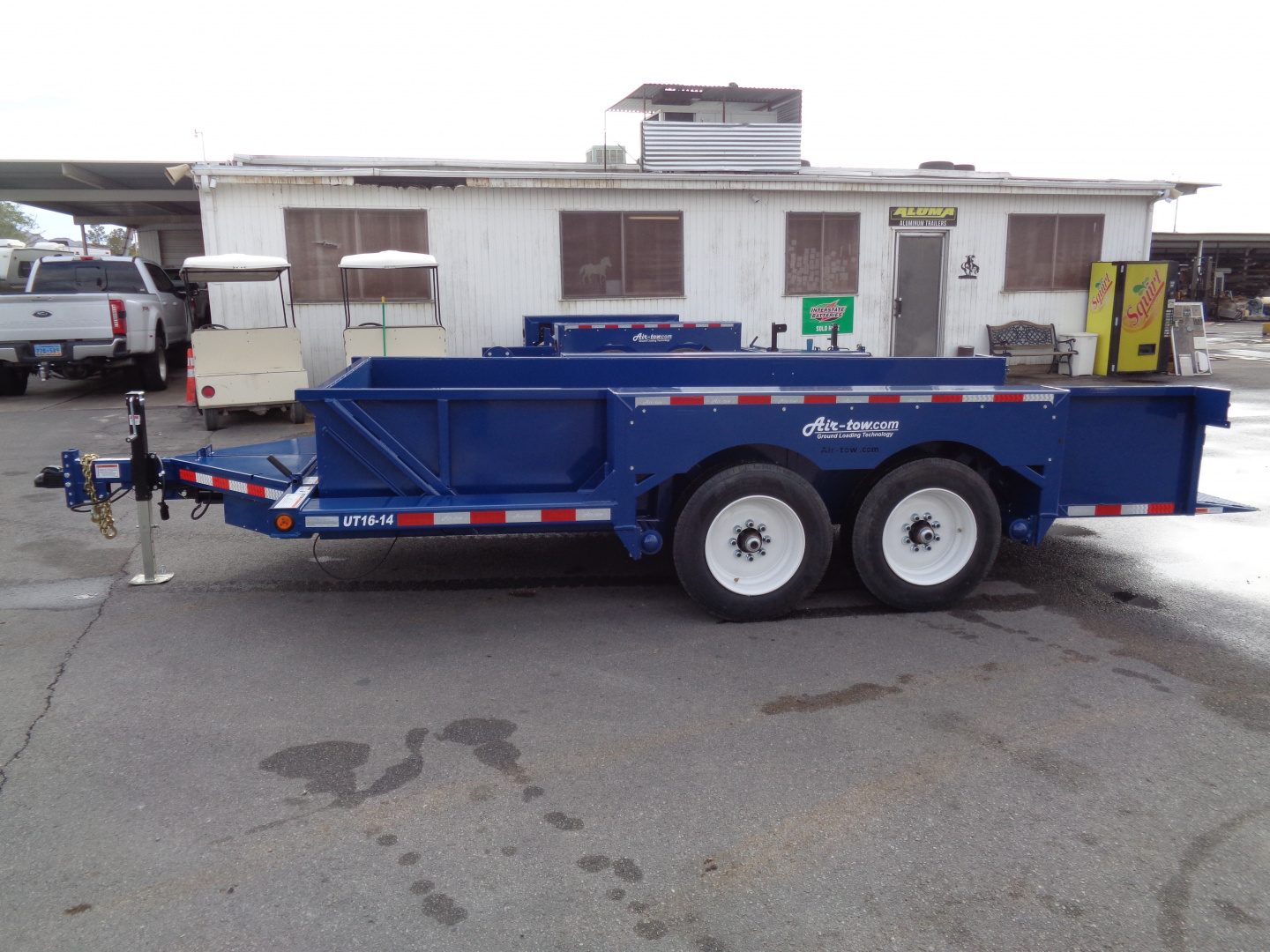 New 2026 AIR TOW * UT16-14 * 16Ft Drop Deck 14k Equipment Trailer