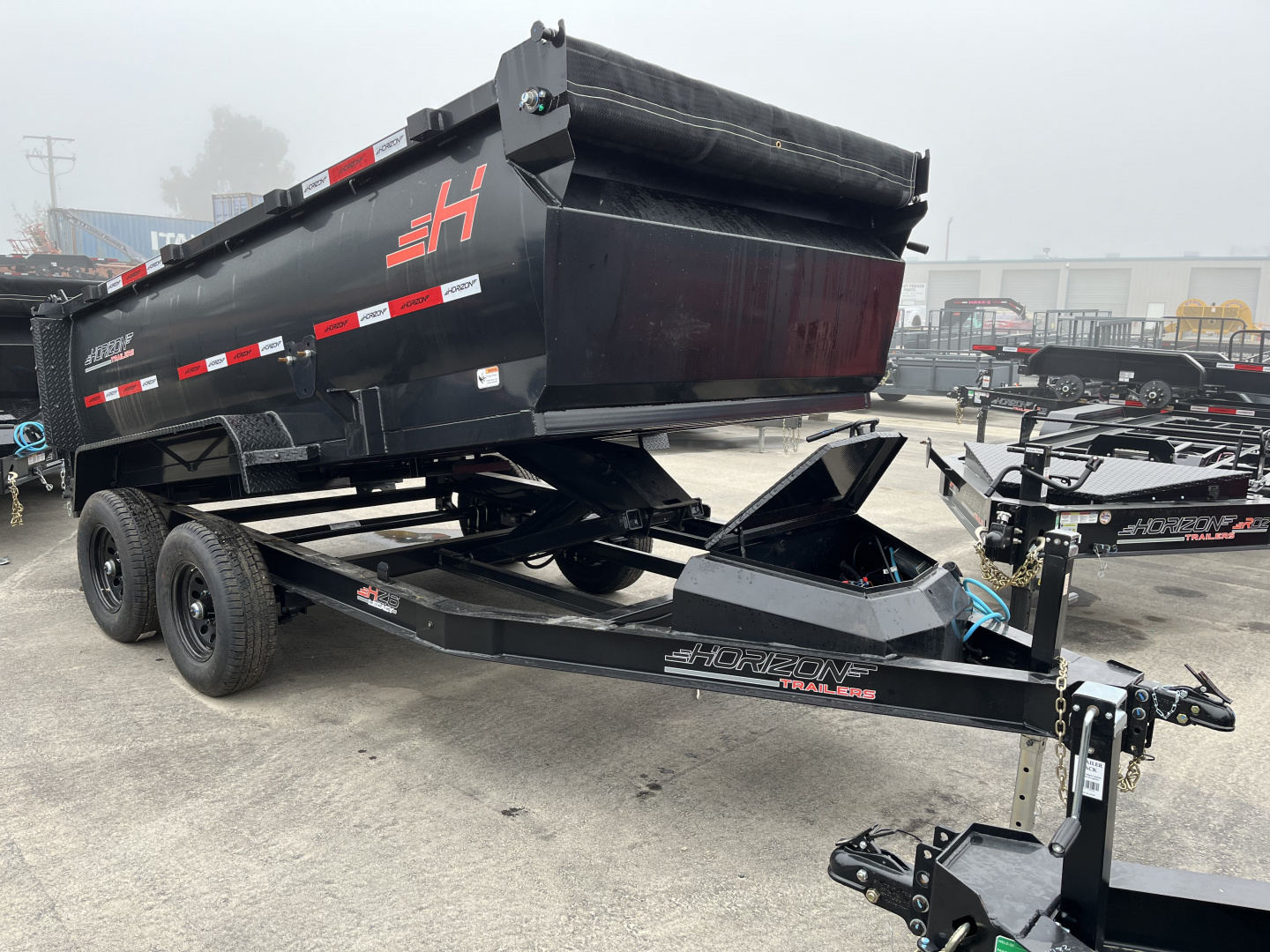 New 2026 Horizon Trailers HZ612X77X3BP5.2K Dump Trailer