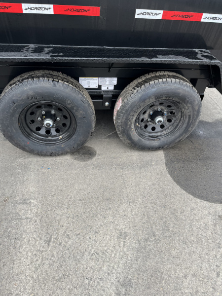New 2026 Horizon Trailers HZ612X77X3BP5.2K Dump Trailer